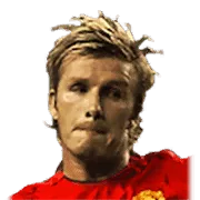 David Beckham player face
