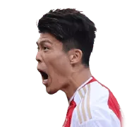 富安健洋 player face
