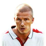 David Beckham player face