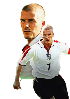 David Beckham player face