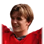 David Beckham player face